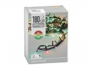 180 LEDes fényfüzér piros/e...