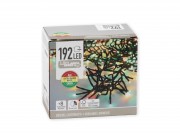 192 LEDes fényfüzér piros/e...