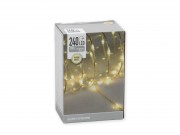 240 LEDes fényfüzér melegfe...