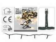 320 LEDes fényfüzér melegfehér kül- és beltéri 27m AX7401050