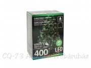 400 LEDes fényfüzér multicolour 8 funkciós 11m kül- és beltéri AX8310400