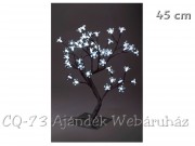 48 LEDes világító fa fehér 45cm  AXZ000750