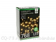 768 LEDes fényfüzér melegfehér kül- és beltéri 7,5m AX4226220
