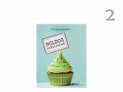 Ajándéktasak Boldog Születésnapot tortás közép 18x10x23cm 624703 2f