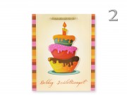 Ajándéktasak Boldog Szülinapot nagy 26x12x32cm 624611 2f