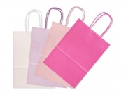 Ajándéktasak rózsaszín 4db/csomag közép 16x8x22cm 656018
