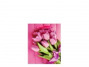 Ajándéktasak tulipán csokor kicsi 11x14cm 337612