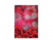 Ajándéktasak vörös rózsa nagy 25x34cm 65681