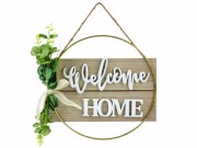 Ajtódísz Welcome Home 30cm 575000310