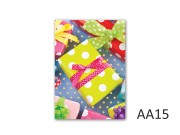 Alkalmi képeslap + boríték AA 11x16cm LC6