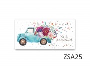 Alkalmi zsebes képeslap + boríték ZSA 21x10,5cm