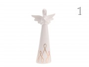 Angyal figura fehér/arany 20cm ALX609130 2f