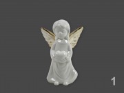 Angyal szívvel fehér 14cm ASL000150 4f