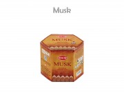 Backflow-lefelé áramló füstölő kúp Musk 40db Hem