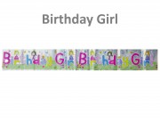Banner fólia Birthday Girl 1,8mx12cm 611314