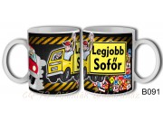 Bögre B091 Legjobb Sofőr 3dl