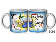 Bögre B092 Legjobb Szerelő 3dl