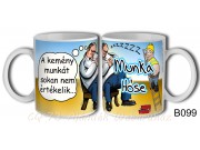 Bögre B099 Munka Hőse 3dl