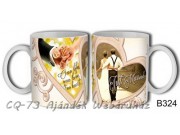 Bögre B324 Just Married One life, one love, two hearts 3dl
