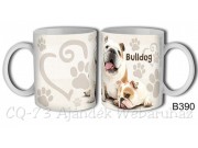 Bögre B390 Bulldog kutya 3dl