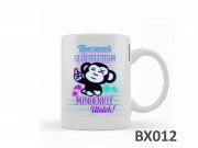 Bögre BX012 Nincsenek előítéleteim, mindenkit utálok! 3dl