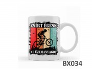 Bögre BX034 Zsírt égess, ne üzemanyagot 3dl