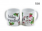 Bögre Boldog Karácsonyt kutyus 3dl 516