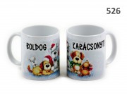 Bögre Boldog Karácsonyt kutyus 3dl 526
