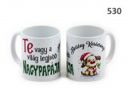 Bögre Legjobb Nagypapa Boldog Karácsonyt 3dl 530