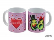 Bögre avokádópár Szeretlek 3dl VB003