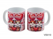 Bögre hörcsögpár Szeretlek 3dl VB010