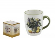 Bögre virág+citrom 330ml 17...