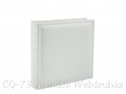 Bőrhatású fényképalbum 200db 15x10cm-es képhez KD46200 White