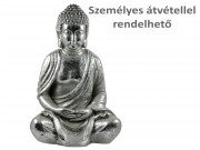 Buddha szobor ezüst 48cm 6399