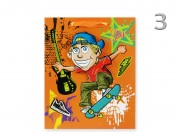 CQ02949 Ajándéktasak kisfiú 3D nagy 26x10x32cm 4f