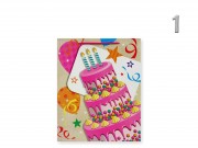 CQ03098 Ajándéktasak szülinapi közép 18x8x24cm 4f