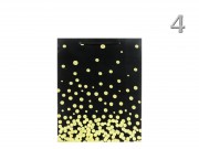CQ03134 Ajándéktasak pöttyös glitteres közép 18x8x23cm 4f