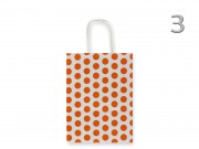 CQ03140 Ajándéktasak pöttyös közép 16x8x22cm 6f