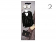 CQ03207 Ajándéktasak italos 3D férfias 13x8x36cm 4f