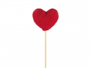 CQ03719 Plüss szív pálcás