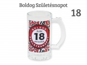 CQ04141 Söröskorsó Boldog 18. Születésnapot 400ml