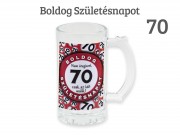 CQ04147 Söröskorsó Boldog 70. Születésnapot 400ml
