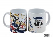 CQ04369 Bögre Legjobb Apa 3dl C048