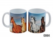 CQ04385 Bögre Lovak 3dl C064