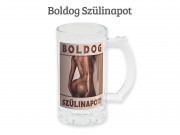 CQ04912 Söröskorsó Boldog Szülinapot popsi 400ml