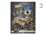 CQ05011 Ajándéktasak motoros óriás 30x12x41cm 4f