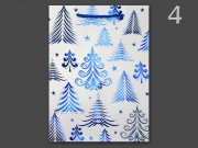 CQ05788 Karácsonyi dísztasak fehér óriás 31x12x42cm 4f