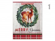 CQ05820 Karácsonyi dísztasak óriás 31x12x42cm 4f