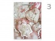 CQ05859 Karácsonyi dísztasak ezüstös óriás 31x12x42cm 4f