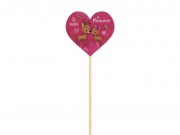 CQ06274 Szív pálcás Őzikék Te vagy a mindenem